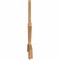 Ekena Millwork Alberta Smooth Timber Gable Bracket, Western Red Cedar, 96"W x 32"H x 1 1/2"D x 3 1/2"F, 8/12 Pitch GBW096X32X0204ALB00SWR - alternate 2